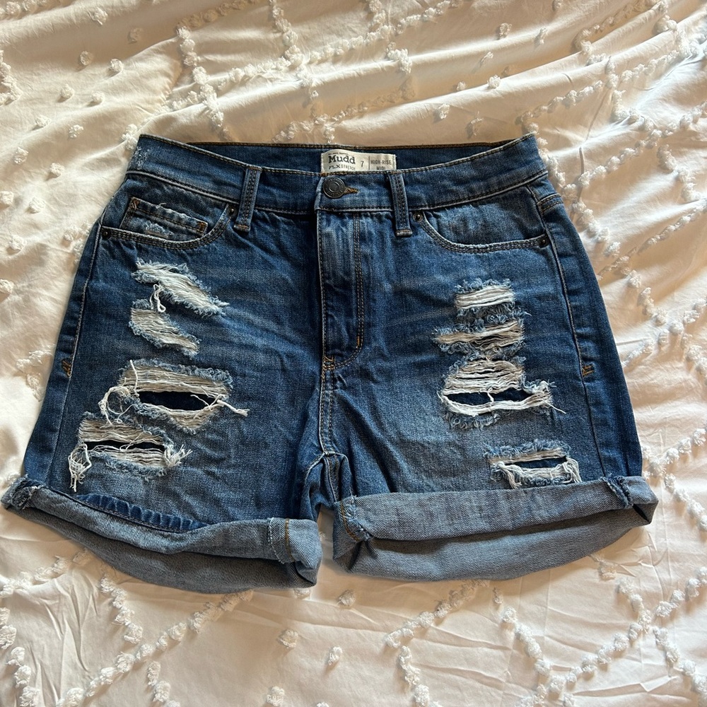 Mudd brand jean shorts
